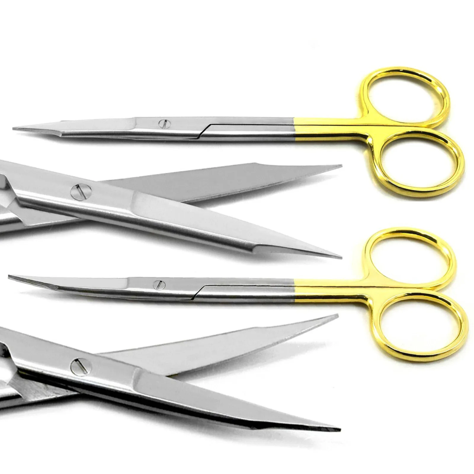 Surgical Goldman Fox Scissors Straight TC 13cm Shears Veterinary Dental Tools 2